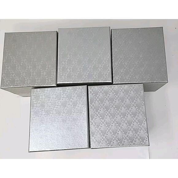 Christmas glass Color Changing ornaments set of 5 in Box NIP X-C